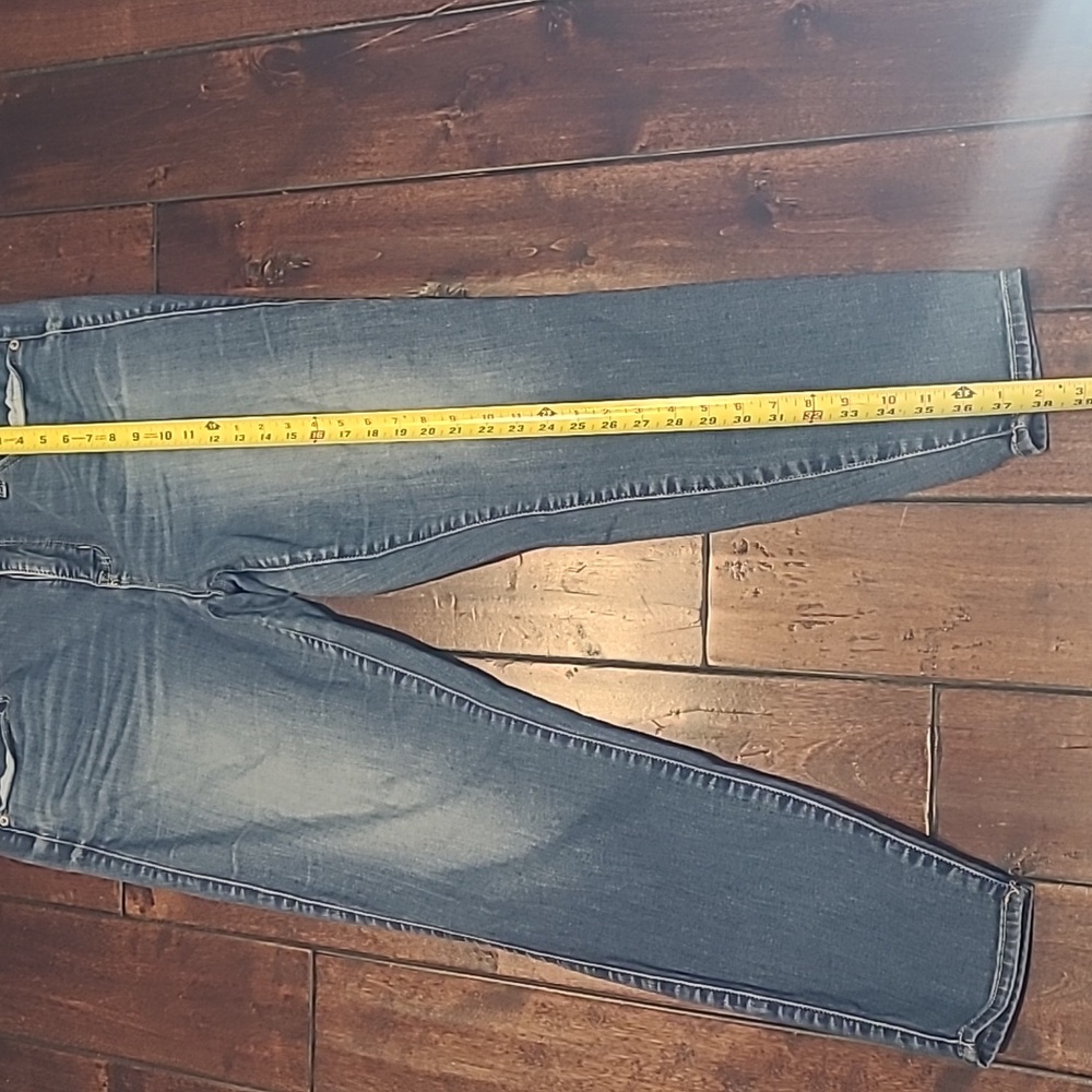 Torrid Sky High Skinny Blue Denim Jeans Size 18R - Picture 2 of 8